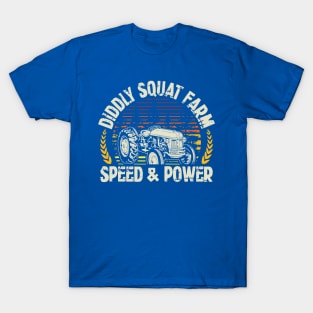 Diddly Squat Farm Speed And Power 1 T-Shirt